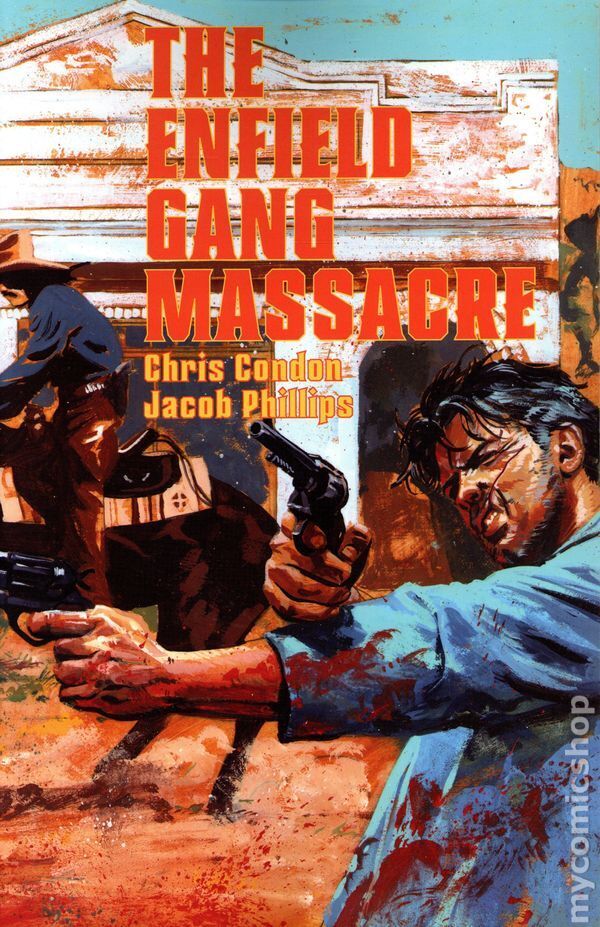 Enfield Gang Massacre TPB That Texas Blood #1-1ST NM 2024 Stock Image
