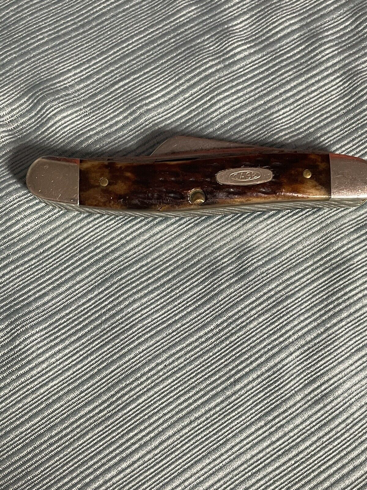 Vintage CaseXX 3-Blade Pocket Knife Stockman 4 Dot