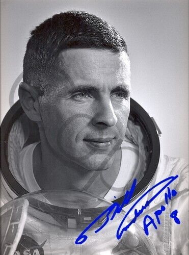 William A. Anders Signed Autograph 6x4 Pre Print Apollo 8 