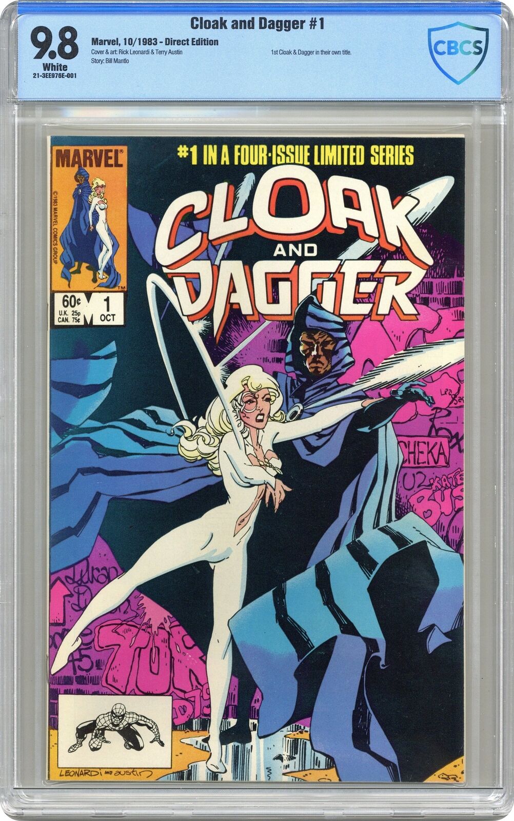 Cloak and Dagger #1 CBCS 9.8 1983 21-3EE976E-001