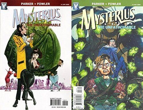 Mysterius the Unfathomable #2-3 (2009-2013) WildStorm - 2 Comics