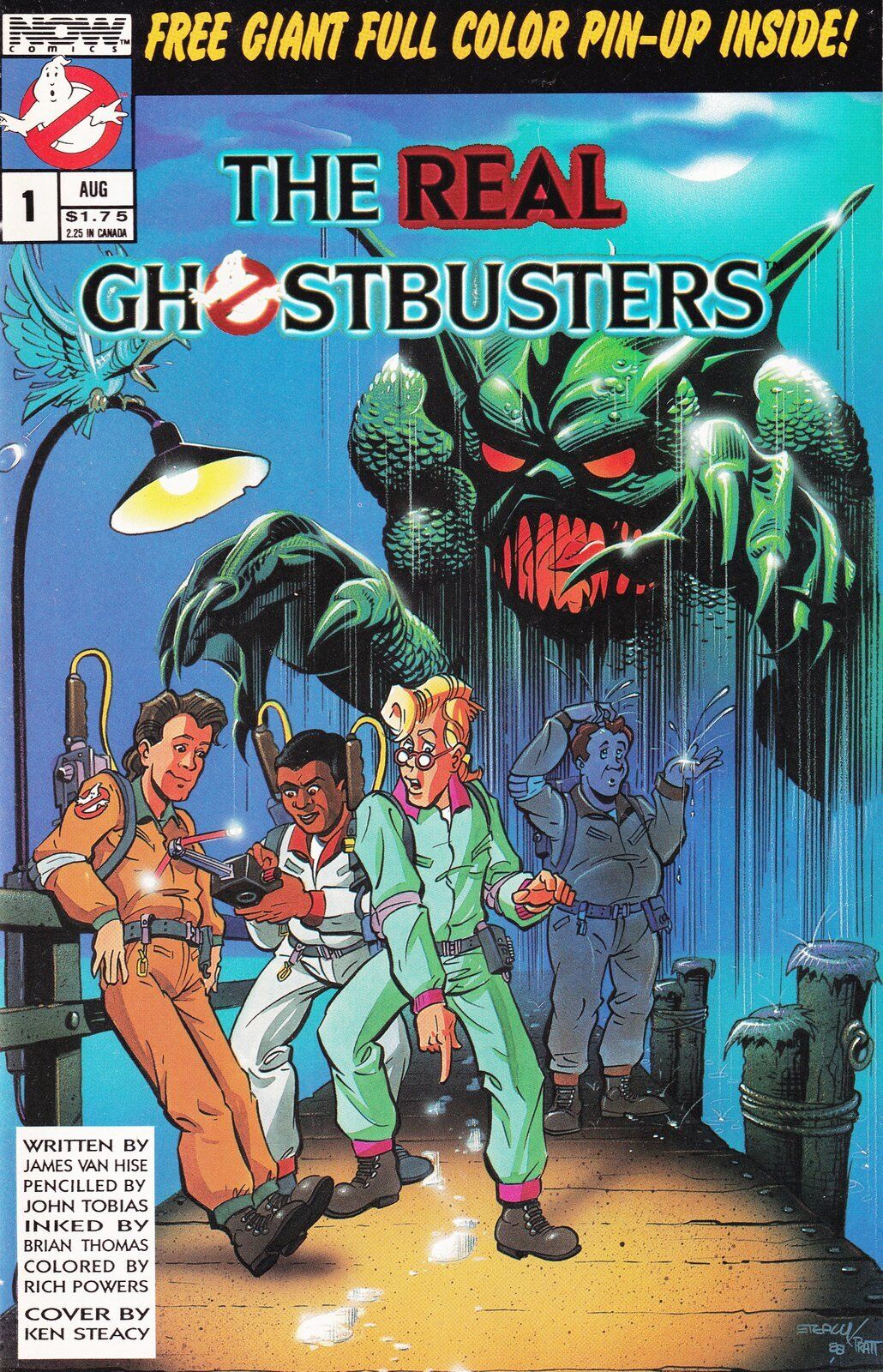 The Real Ghostbusters #1 Direct Edition Cover Now Comics