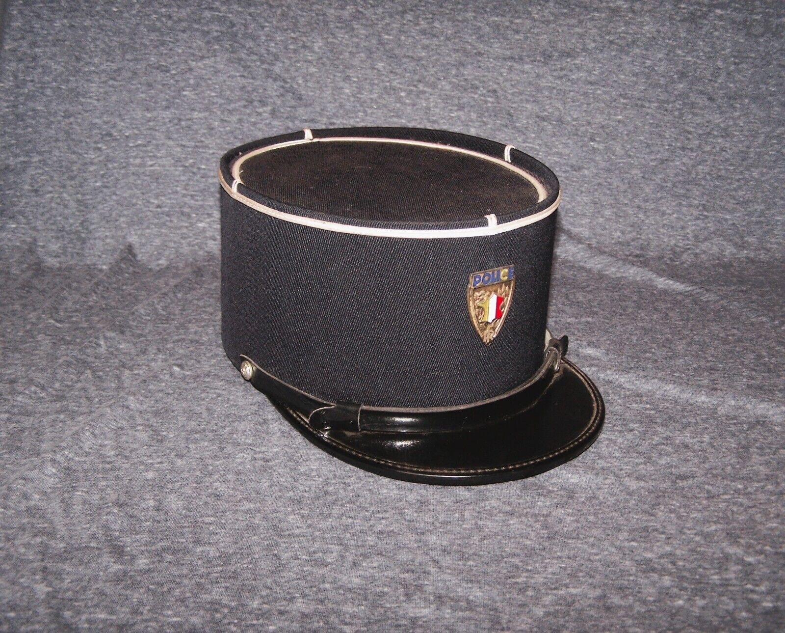 Collectable French Gendarme Kepi Hat In Excellent Condition Size 56.5 = 7  1/4