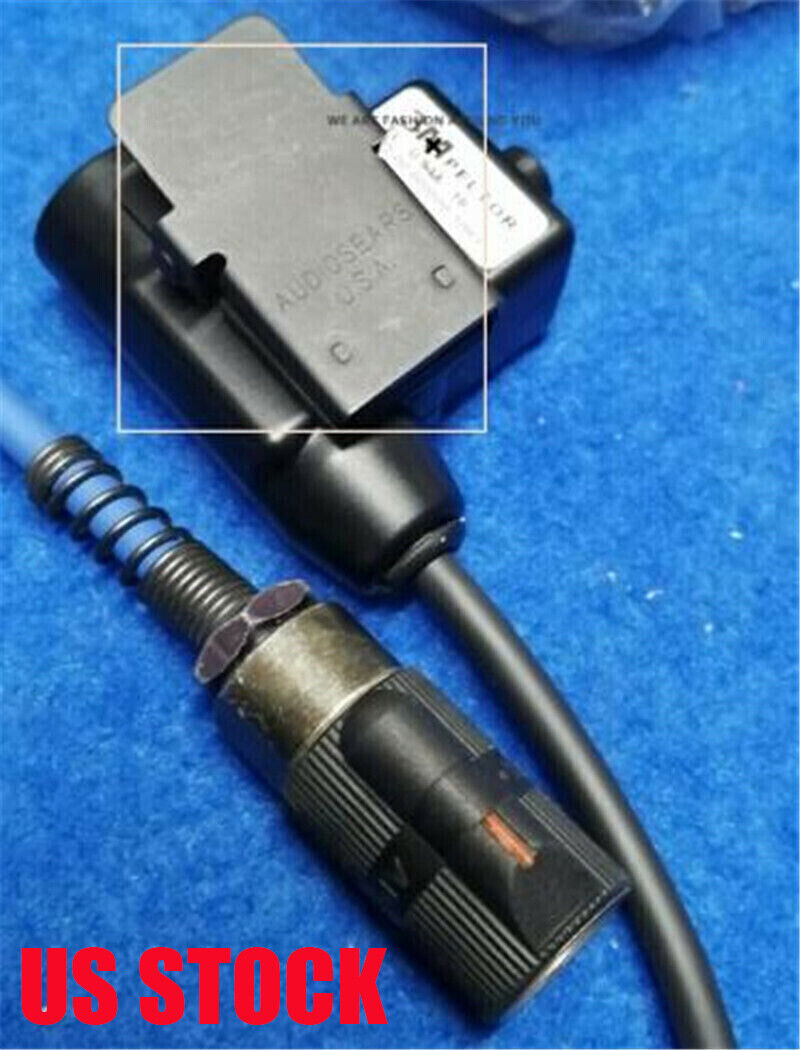 US STOCK TCA-U94/U94 PELTOR PTT Adapter Cable Compatible with PRC 148 152 Radio