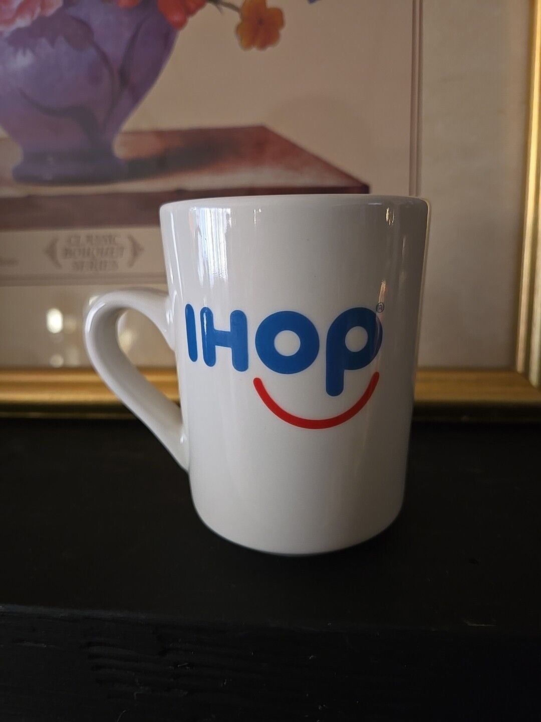IHOP Smiley Ceramic Coffee Mug Cup TUXTON 16