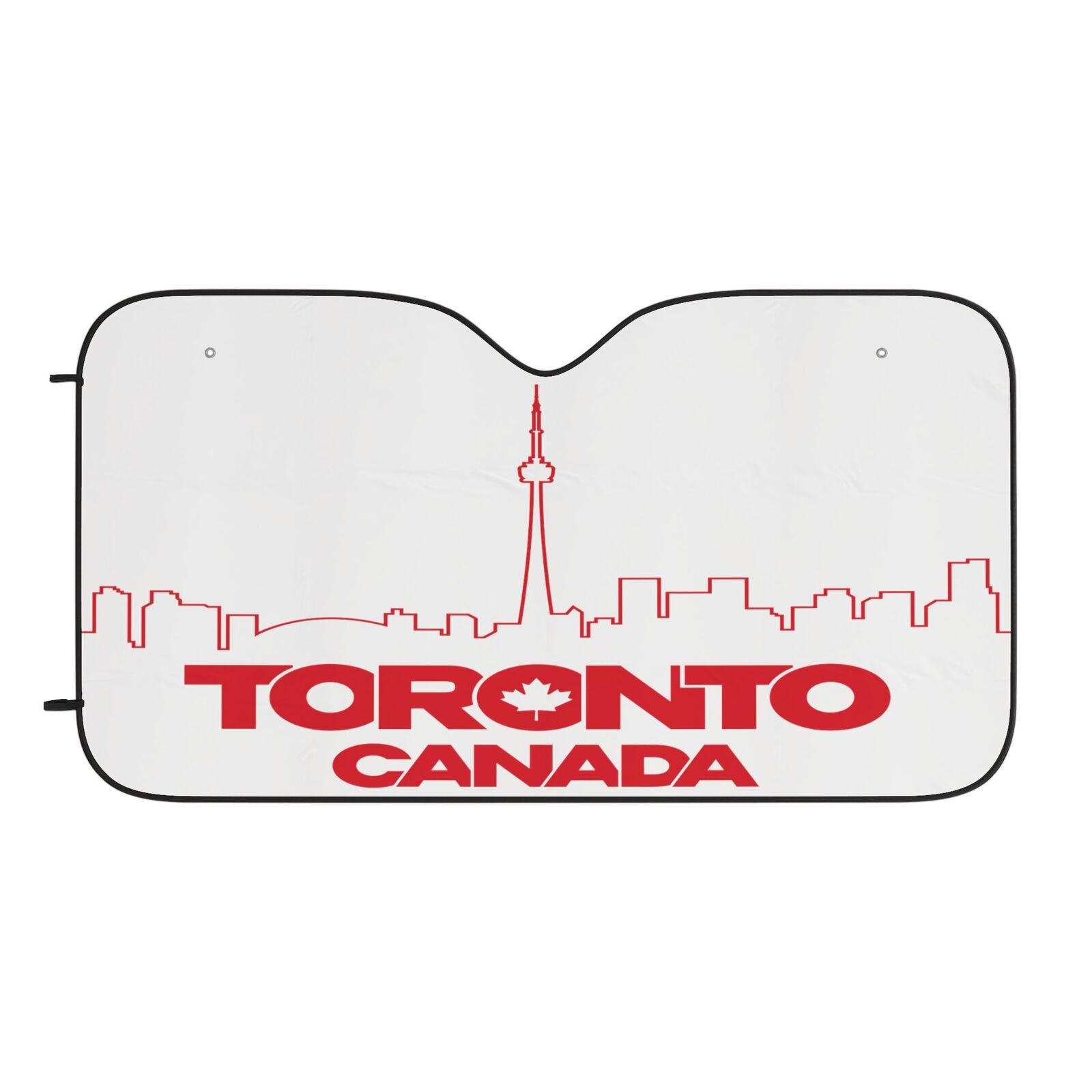 Car Sun Shade Windshield Visor Toronto Ontario Canada Skyline