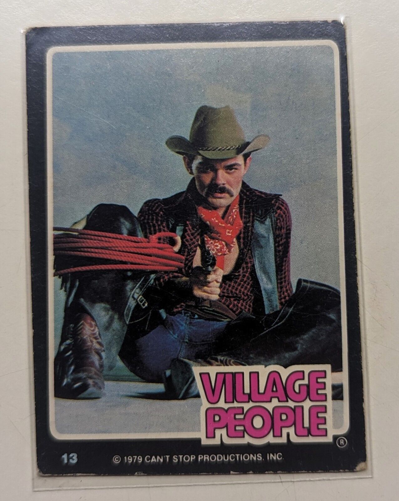 1979 Donruss VILLAGE PEOPLE Randy Jones Trading Card #13