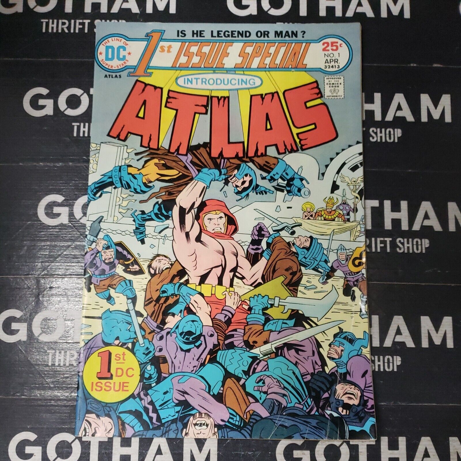 1ST ISSUE SPECIAL #1 DC Comics (1975) 1st app Atlas vintage 