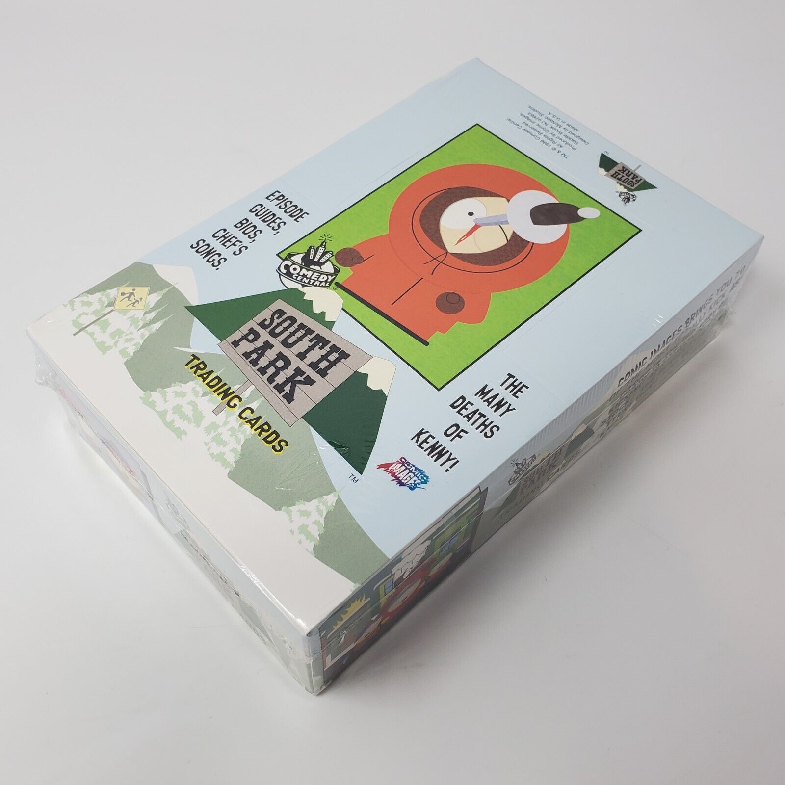 1998 SOUTH PARK TRADING CARDS Booster Box Many Deaths Of Kenny NEW & SEALED VTG