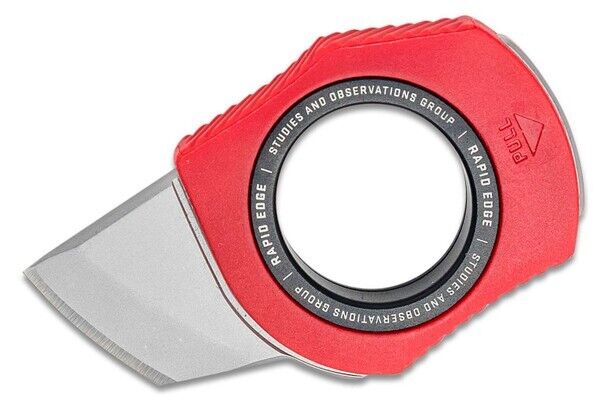 SOG Rapid Edge Rescue Neck Knife Red