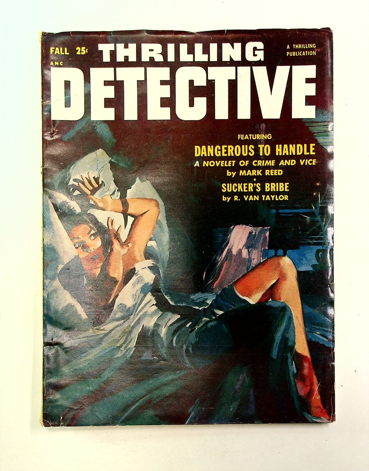 Thrilling Detective Pulp Sep 1953 Vol. 72 #1 FN- 5.5
