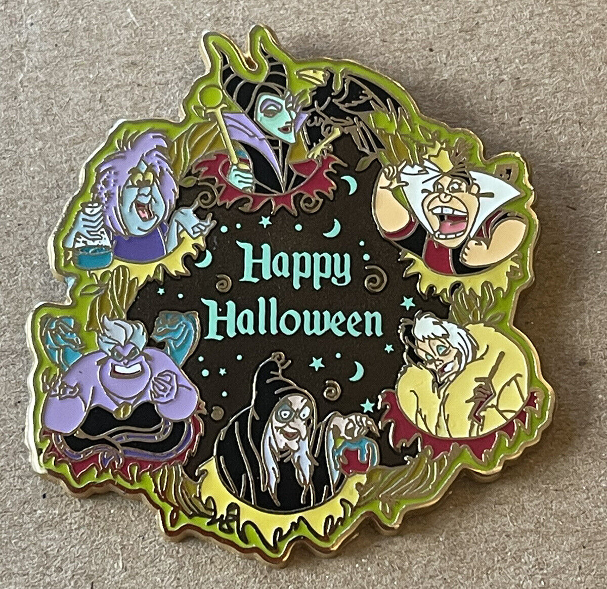 Disney Halloween Pin PP47998 Villains Cluster