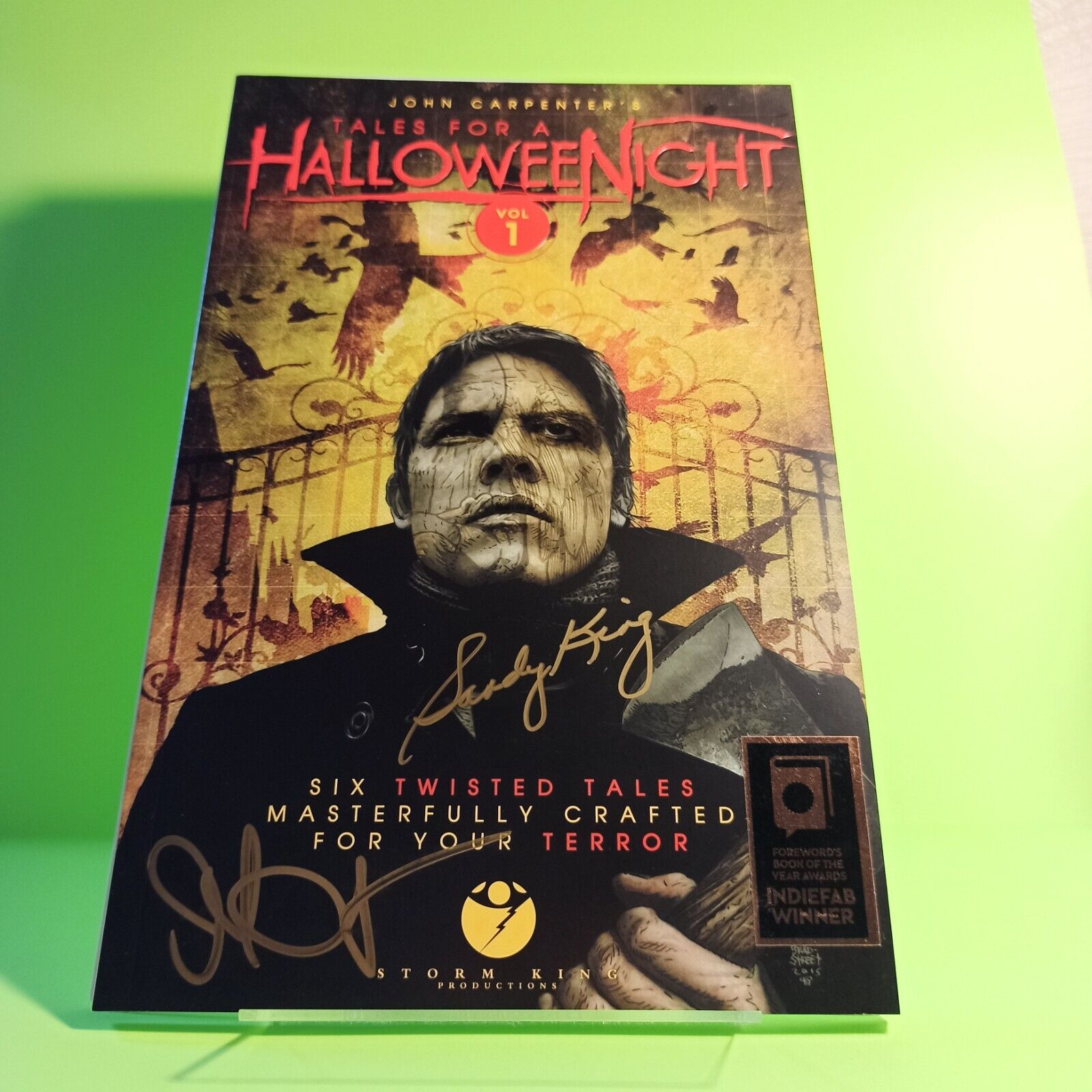 John Carpenter's Tales for a Halloween Night Vol. 1 2015 Multiple SIGNATURES NM