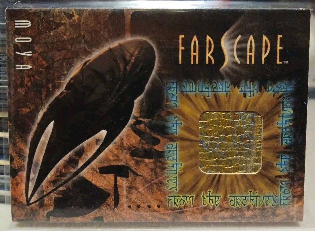 Farscape Season 4 Moya C21 Costume Relic Card - Album Exclusive 2003 NM 