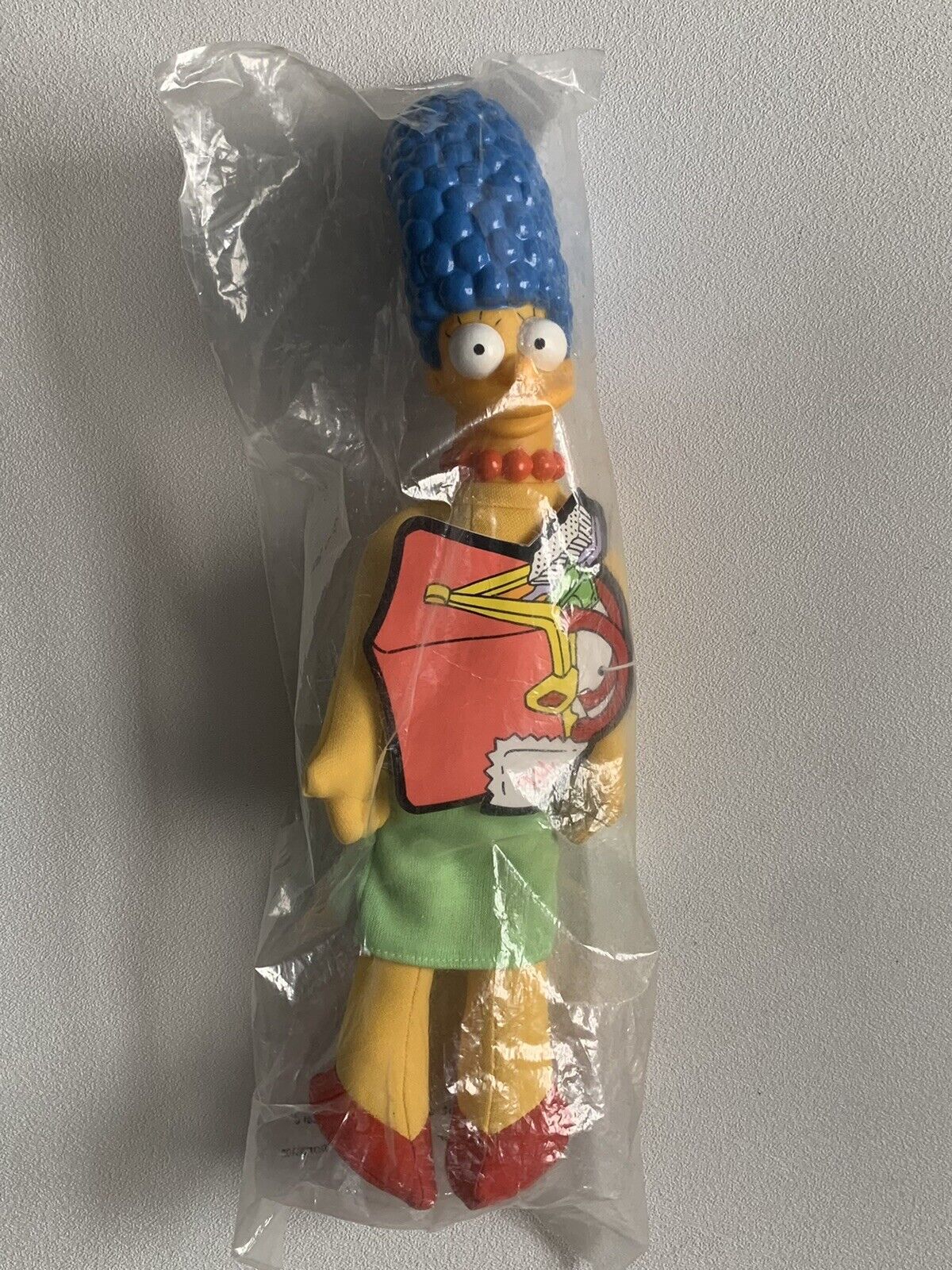 Vintage Marge Simpson Doll Burger King Toy 1990 Plush 12\