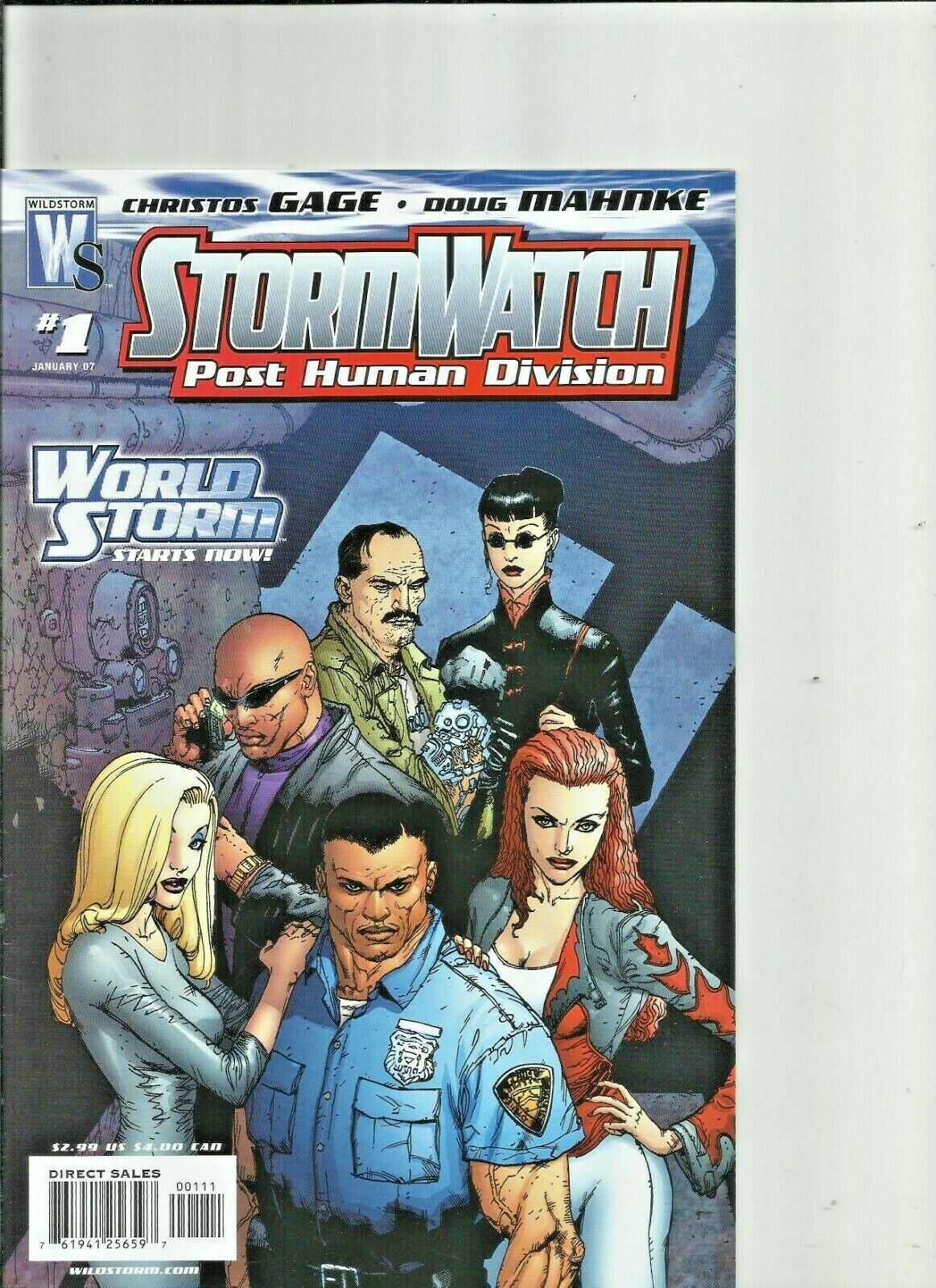 STORMWATCH Post Human Division #1-#10 Christos Gage Wildstorm Comics
