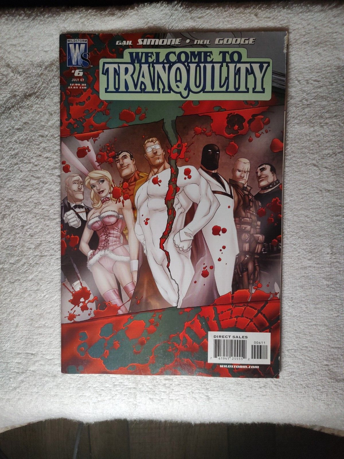 Cb18~comic book~rare welcome to tranquility issue #6 July \'07 wildstorm