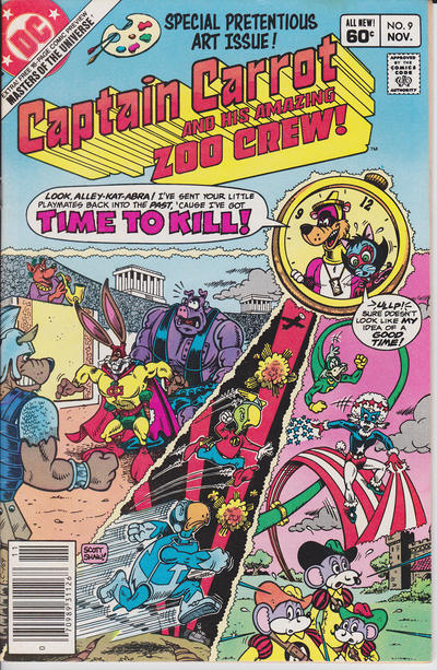 Captain Carrot and His Amazing Zoo Crew #9 (Newsstand) VG; DC | low grade - Mast