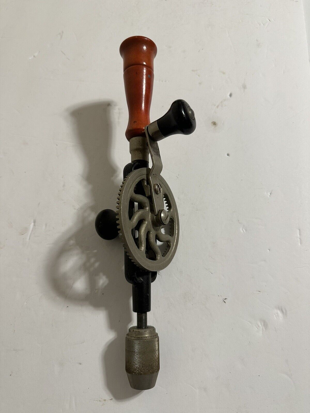 VINTAGE SoJo 2-01 Eggbeater Hand Drill Antique  Made USA