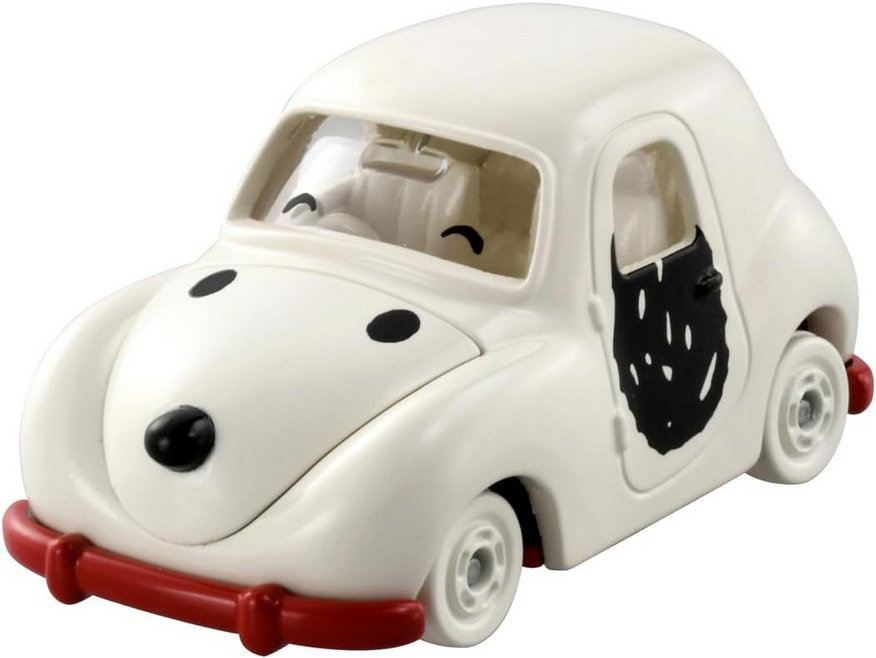 New Japan TAKARA TOMY Tomica Snoopy Car Dog Driving Mini Car Fun Play Toy #153