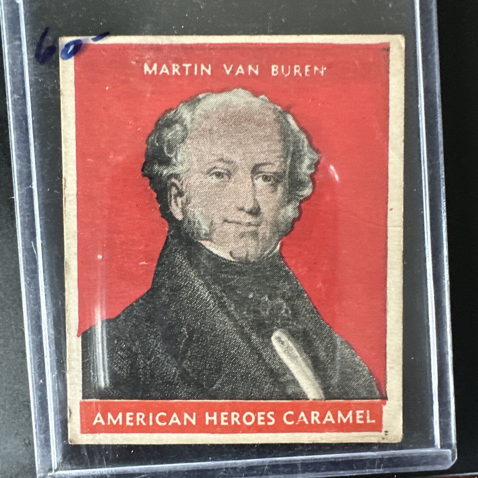 1932 American Heroes Caramel (U.S. Presidents) Martin Van Buren EX-MT