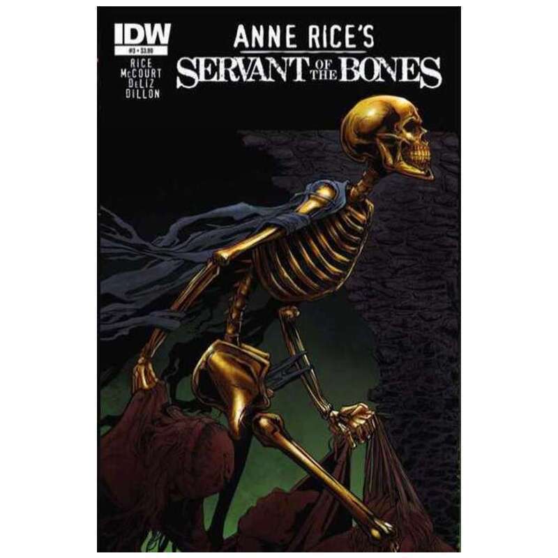 Anne Rice's Servant of the Bones #3 in Near Mint minus condition. IDW comics [b*