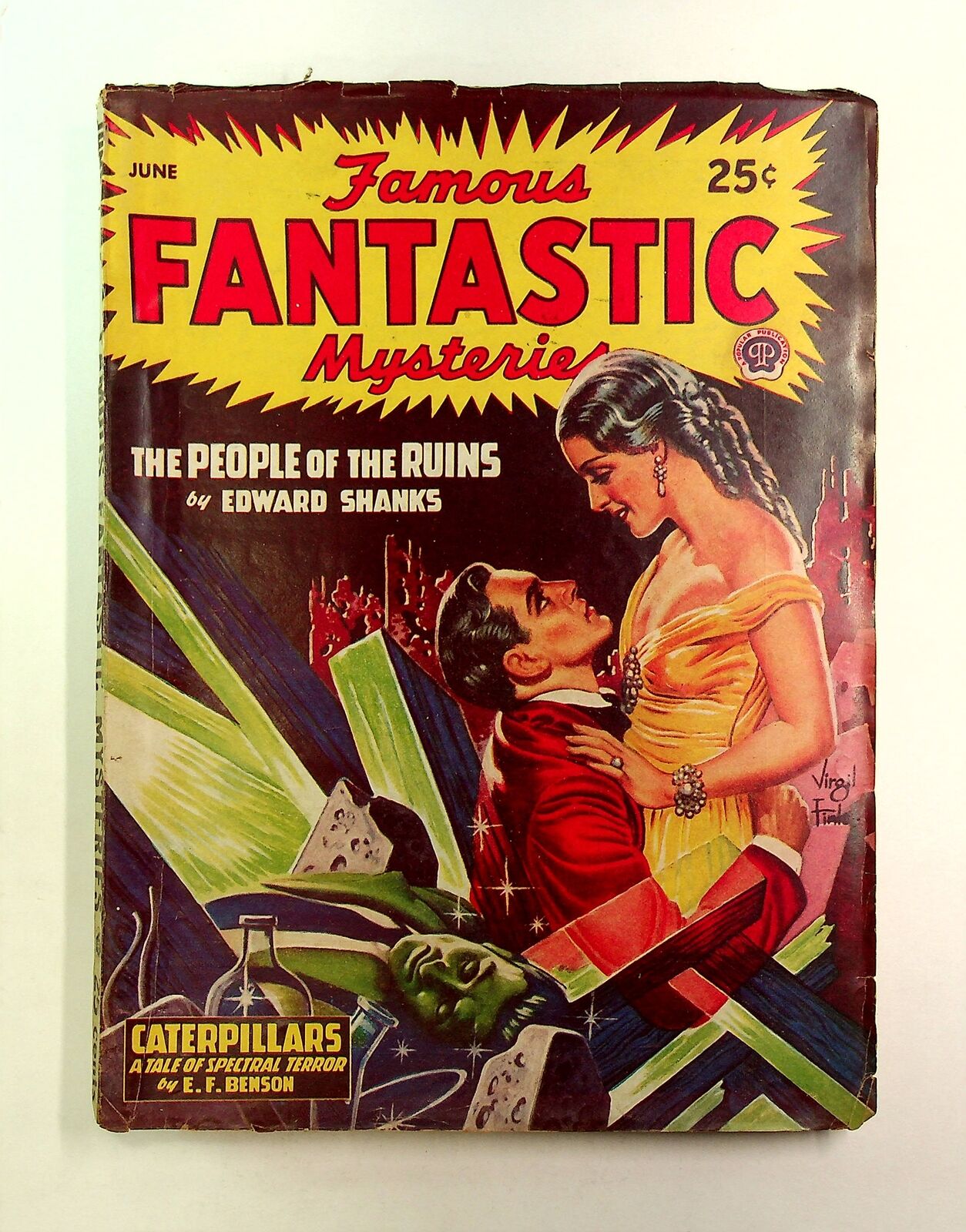 Famous Fantastic Mysteries Pulp Jun 1947 Vol. 8 #5 VG