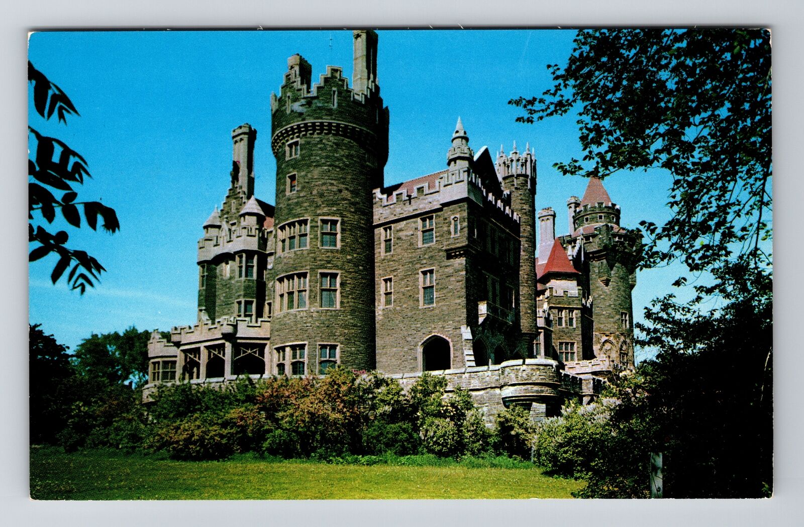 Toronto ON-Ontario, Casa Loma, Castle, Tours, Vintage Postcard