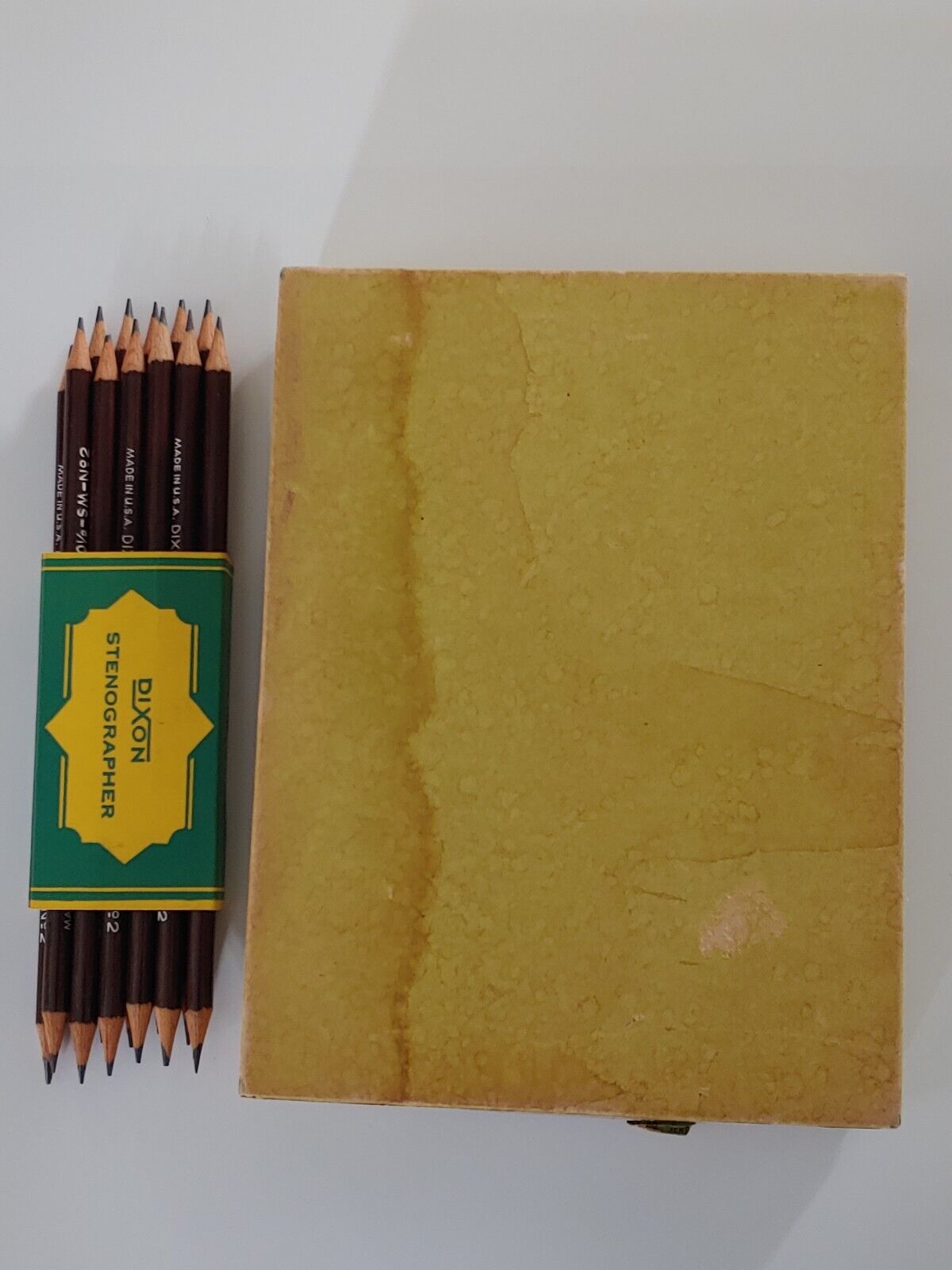 Dixon Stenographer Pencils #490-1/2 Chicago Board of Education 12 with Box
