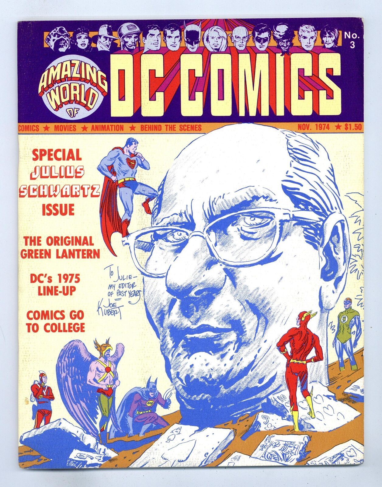Amazing World of DC Comics #3 FN 6.0 1974
