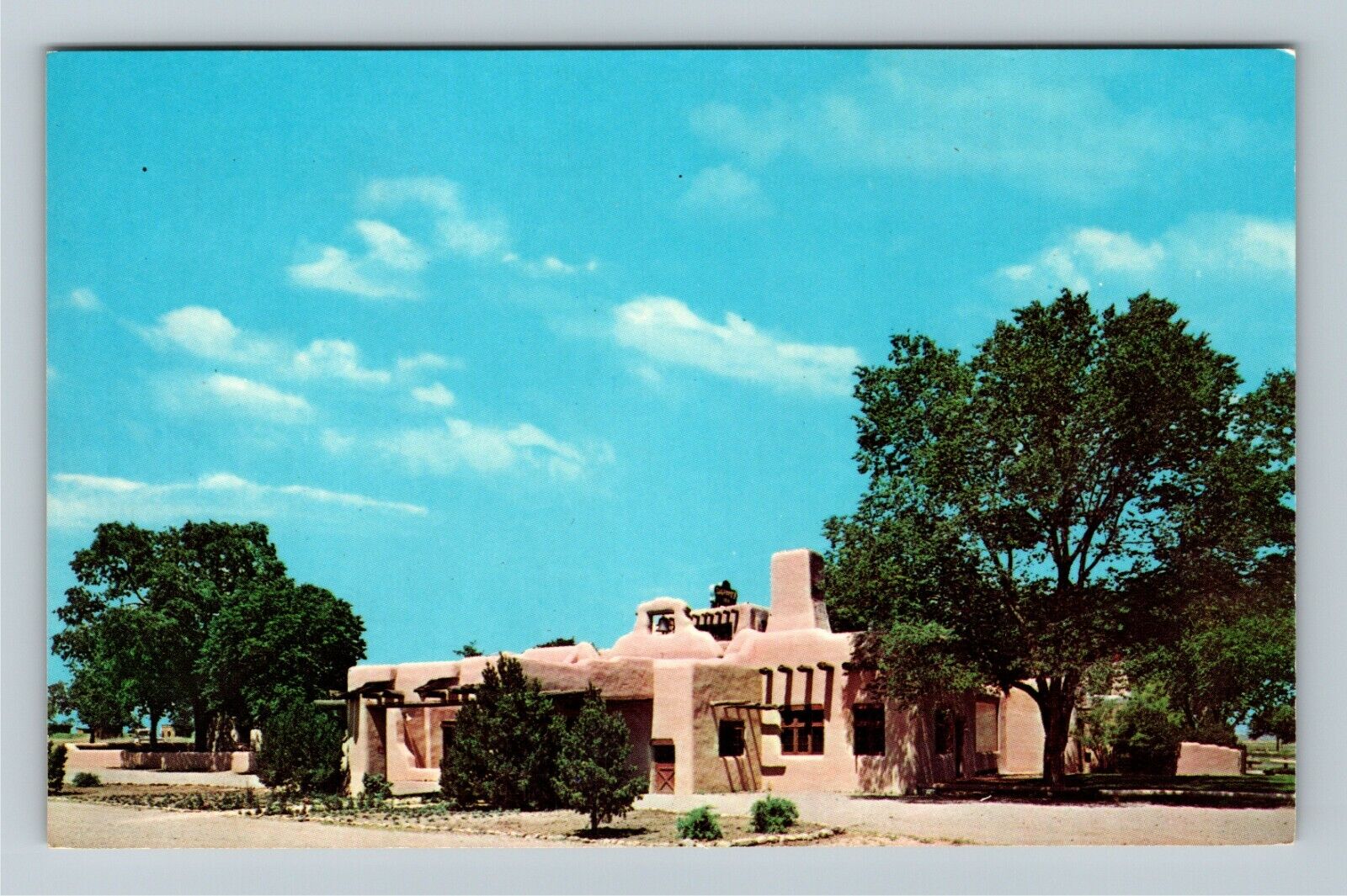 Taos, NM-New Mexico, Sagebrush Inn, Advertising, Vintage Postcard
