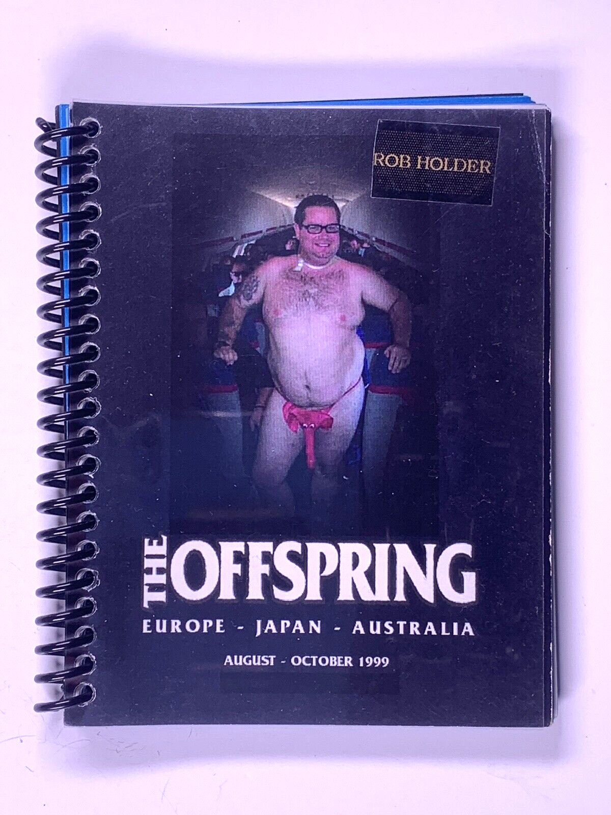 The Offspring Itinerary Original Used Europe Japan Australia Tour Aug-Oct 99