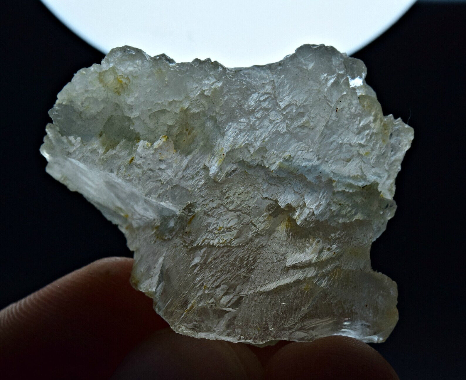 128 Carat Extremly Rare Natural Etched Vorobyevite Beryl Crystal