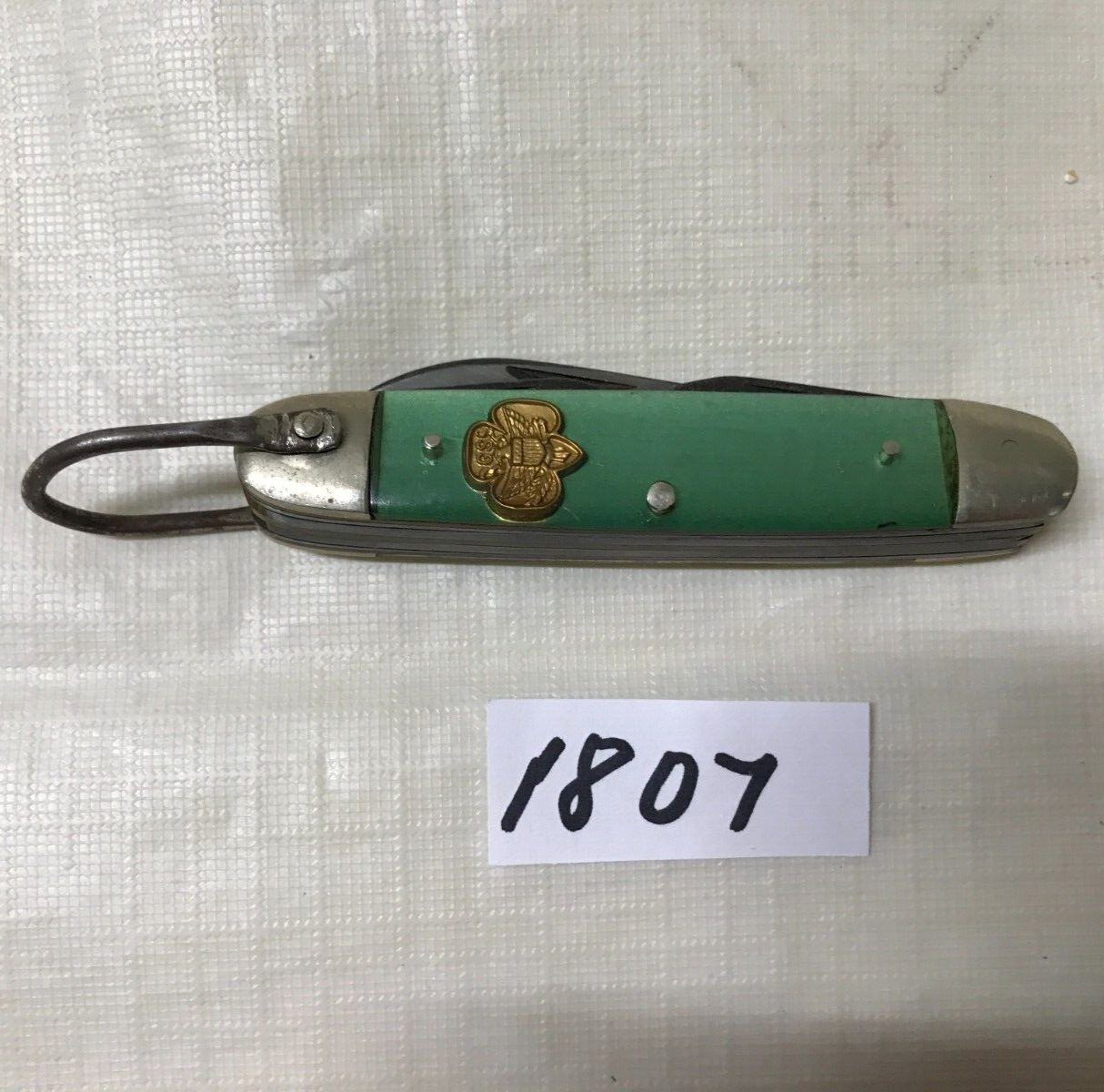 Vintage Kutmaster Official Girl Scouts of America - Folding Pocket Knife -1807
