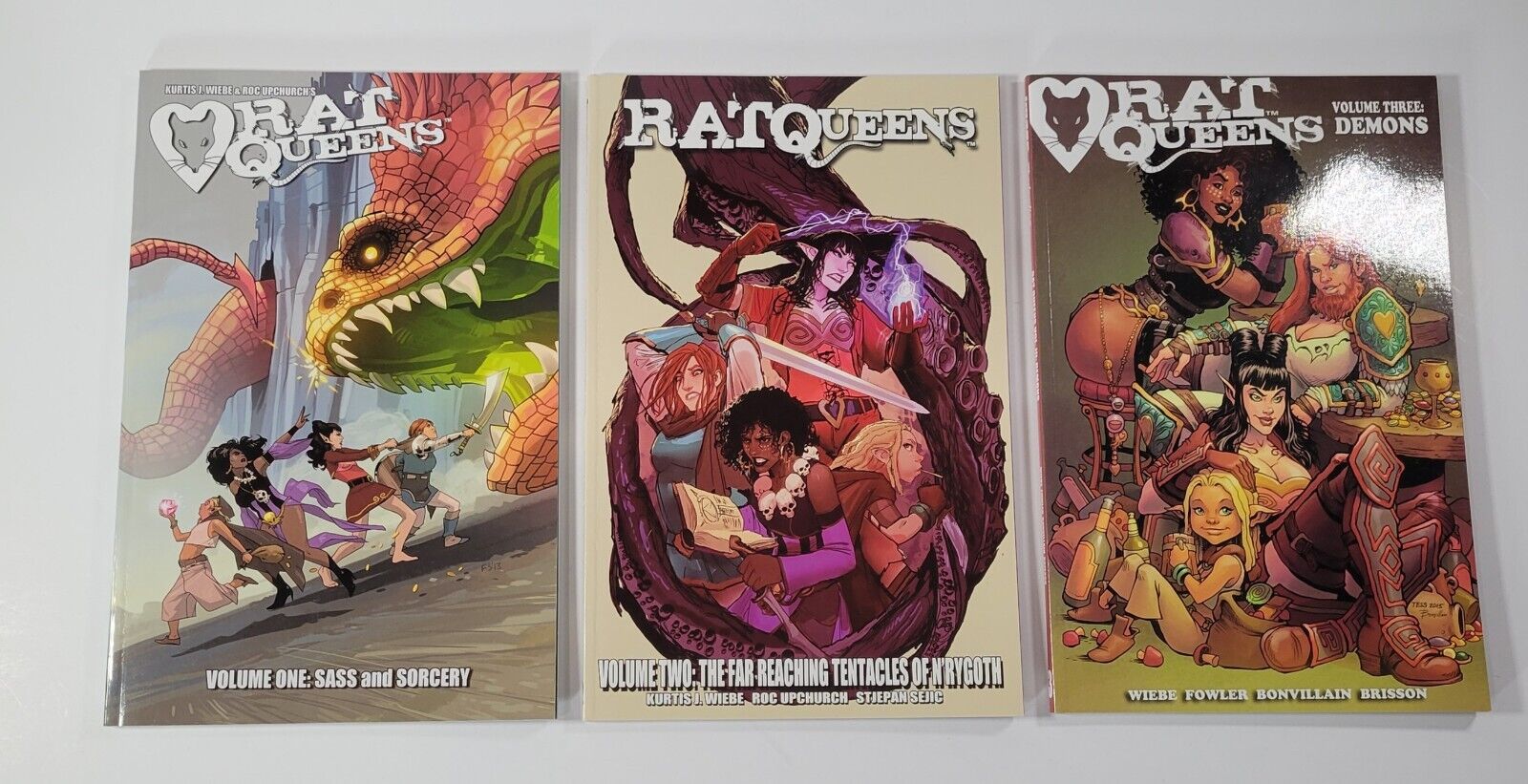 Rat Queens ~ Vol. 1-3  Trade paperback (2014) Image Comics   