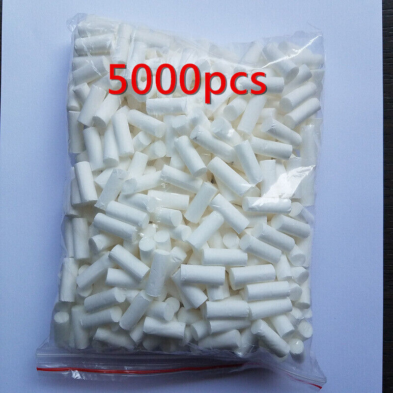 Pack of 5000pcs 6mm Cigarette Filters White Filter Tip Filters 6mm Filters