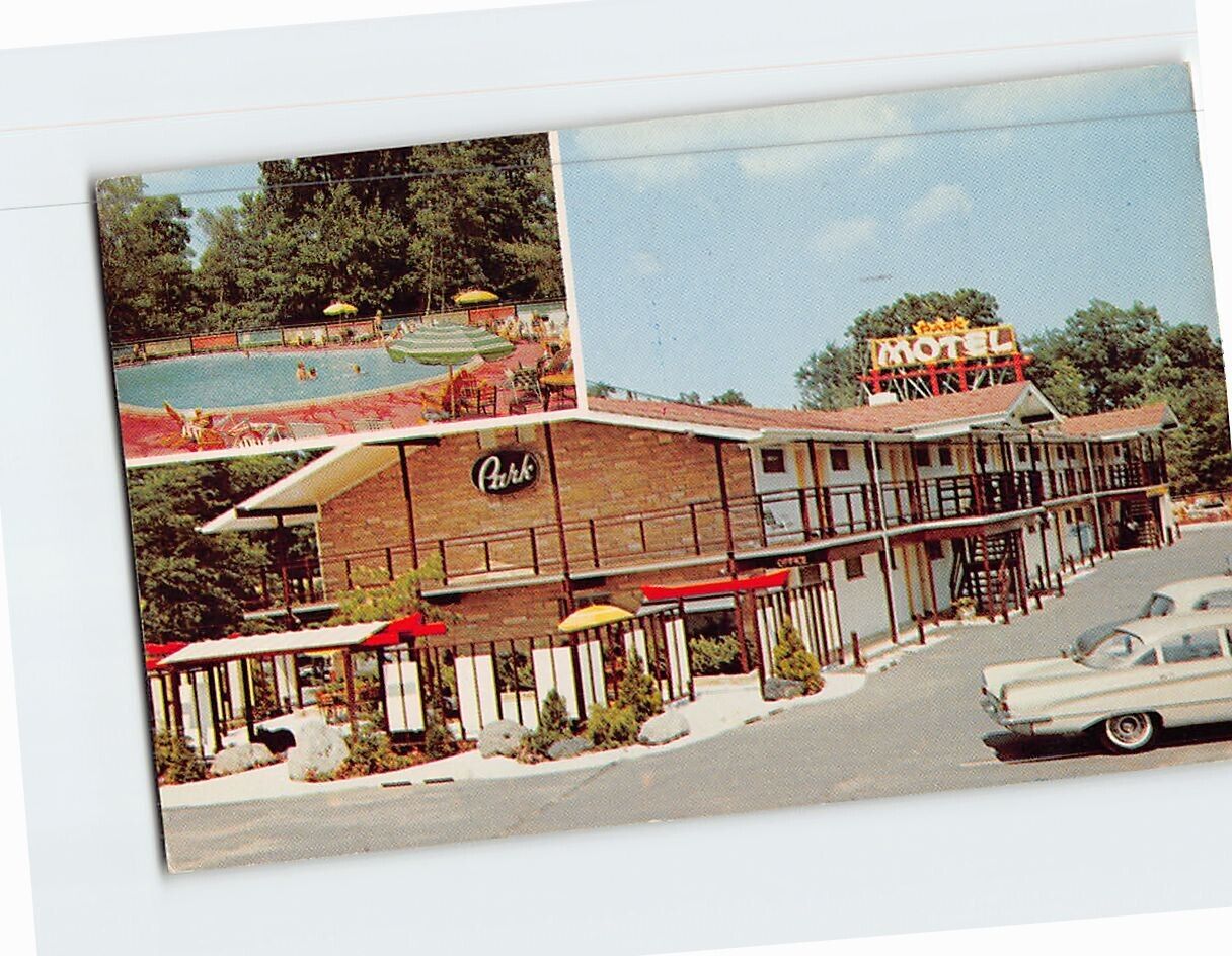 Postcard Park Motel Asbury Park New Jersey USA