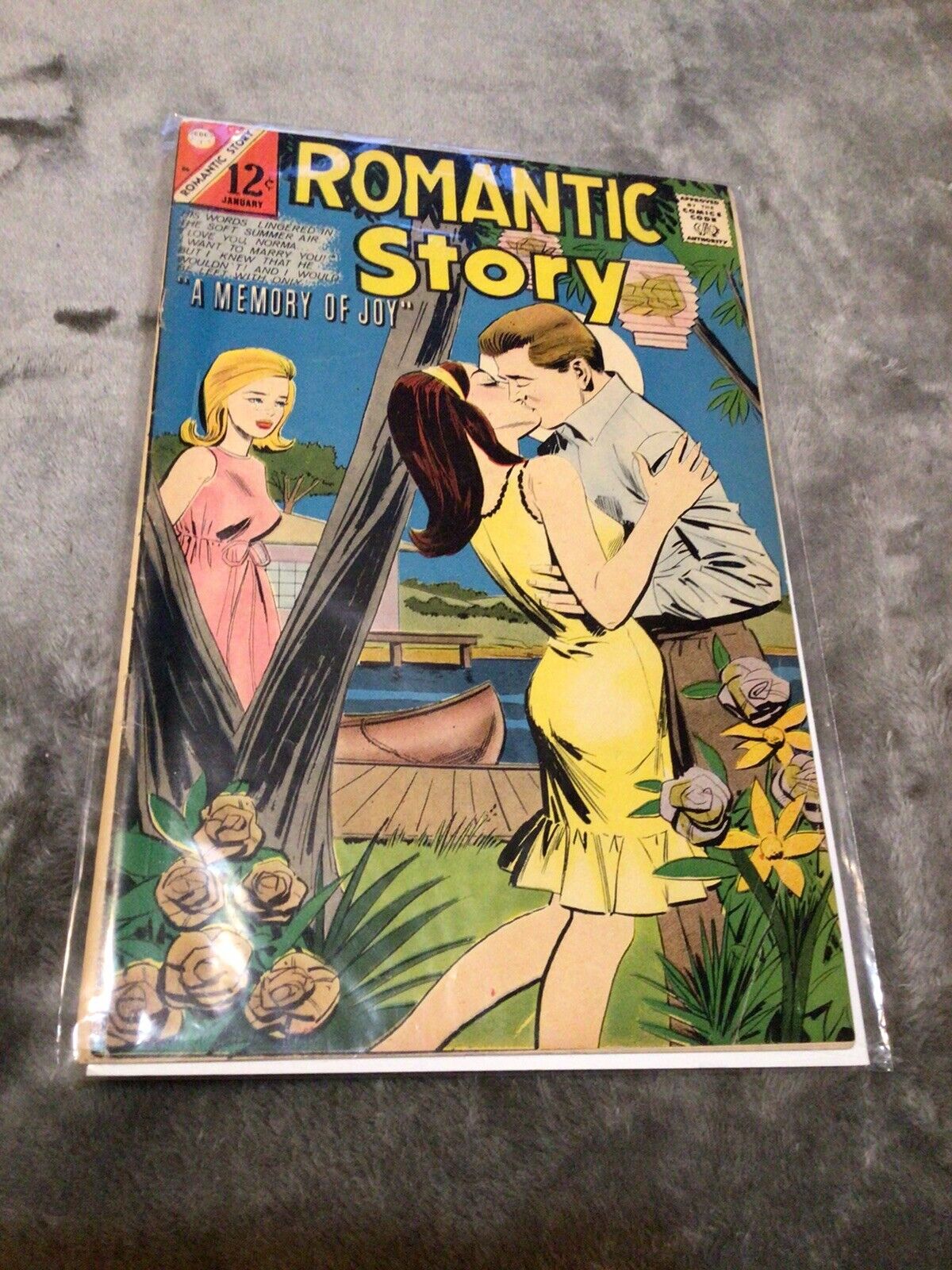 Vintage Romantic Story January 1967 Charlton Comic Book