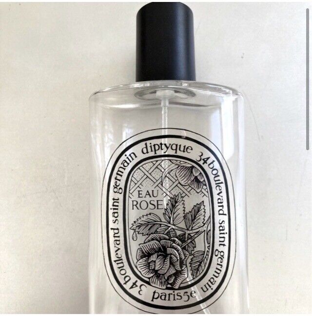 Diptyque Eau Rose Limited Edition Bottle Original Prior To Diptyque Sold Company