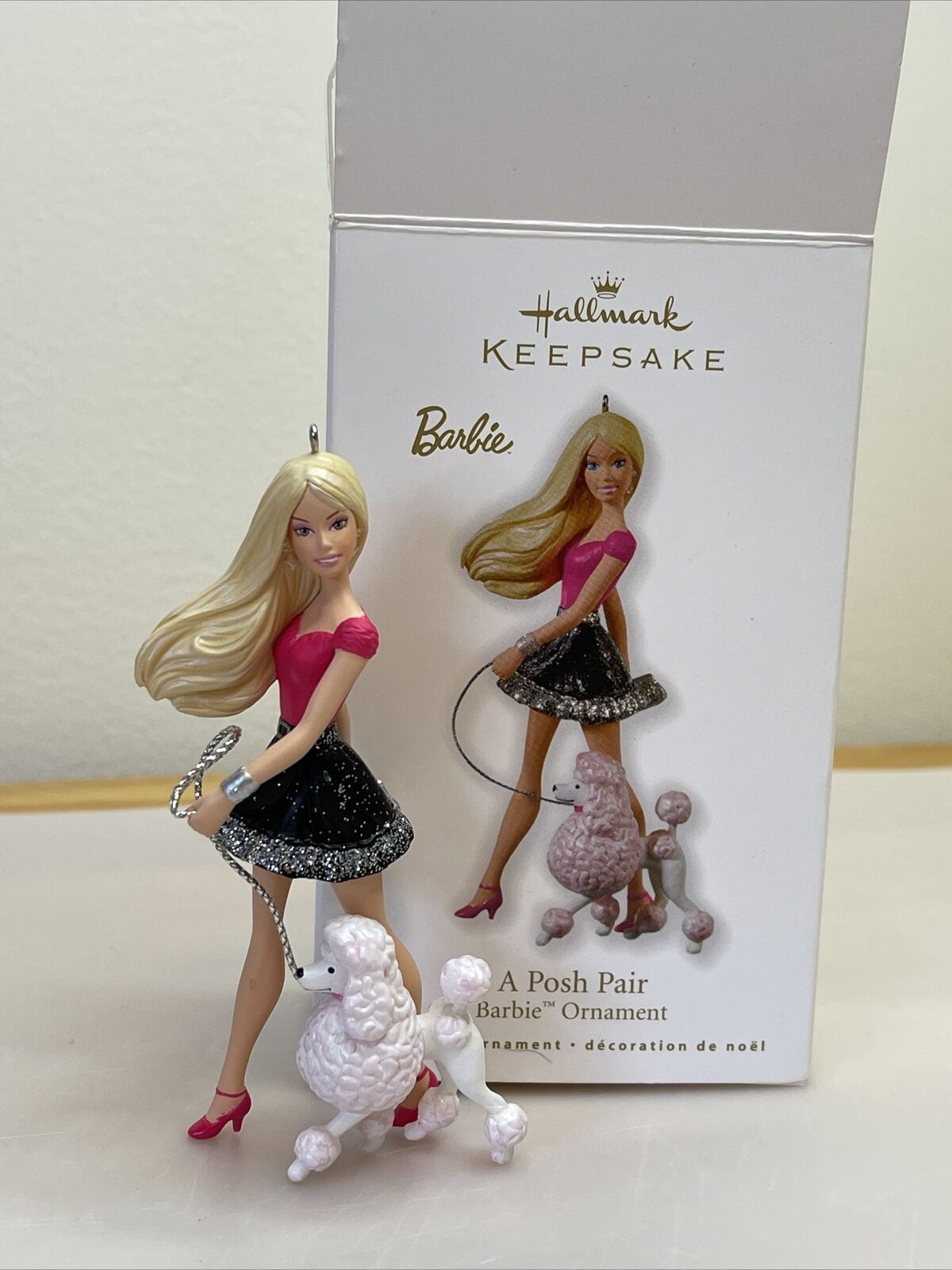 Hallmark Keepsake - A Posh Pair Barbie 2010 Christmas Ornament w/ Box - RARE