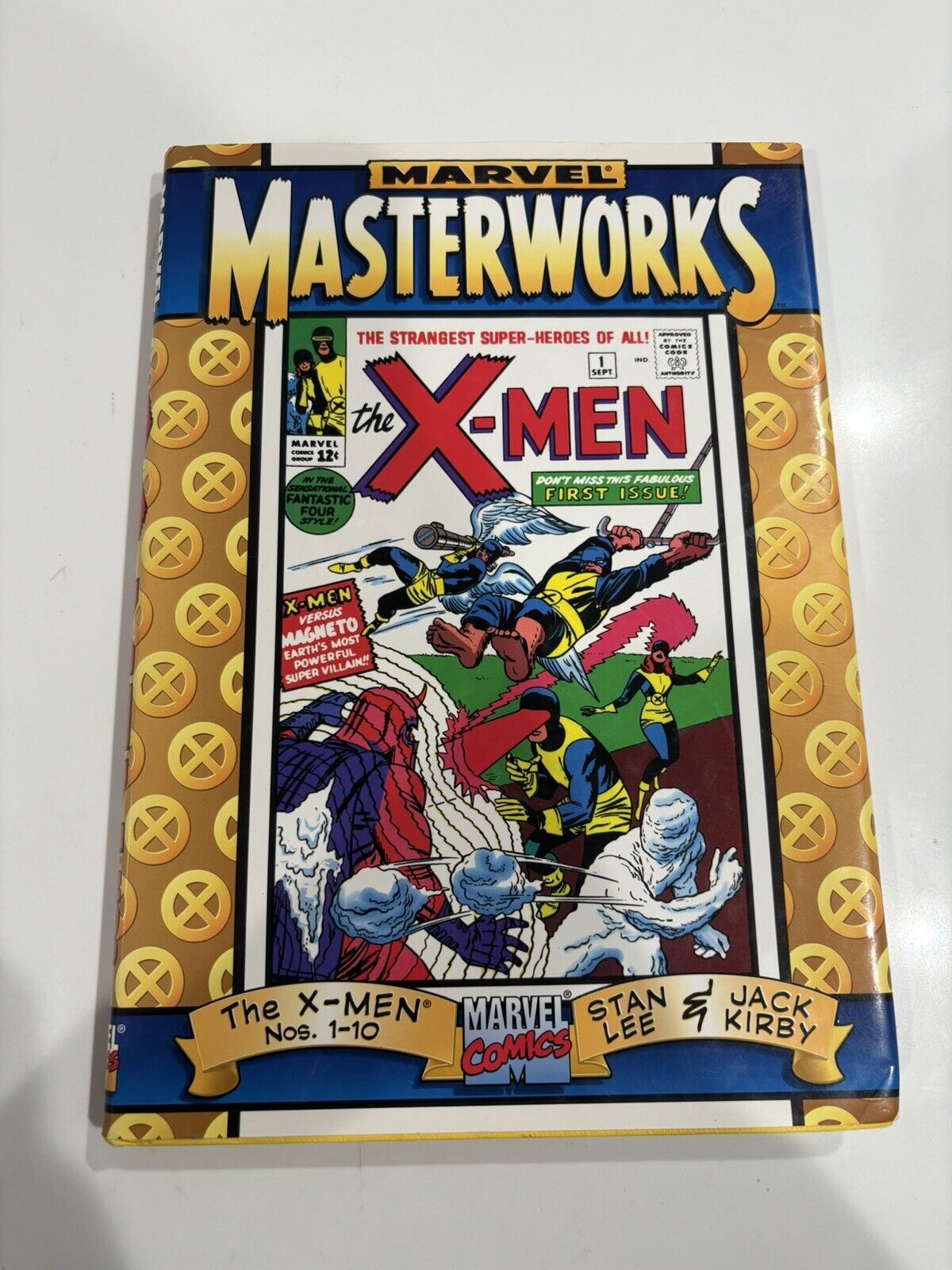 MARVEL MASTERWORKS THE X-MEN NOS. 1 - 10 MARVEL COMICS HARDCOVER