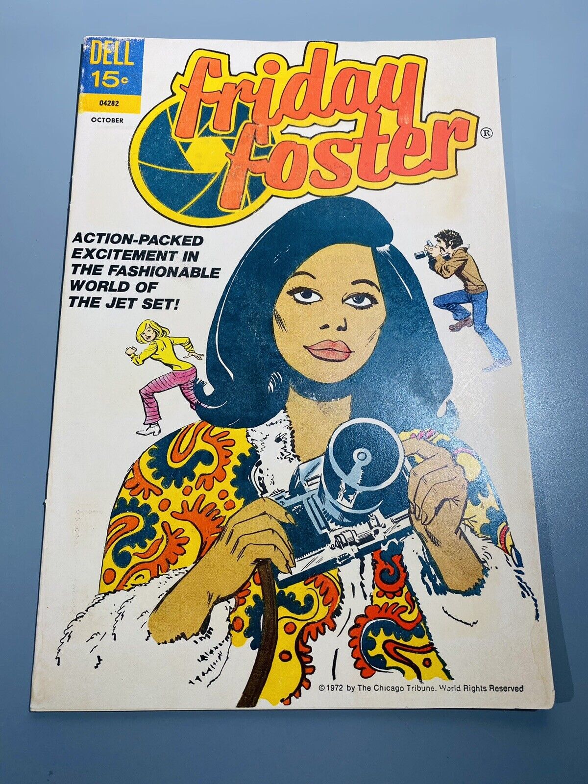 Friday Foster #1 - VF++ 1st African American Female Title (Dell, 1972) 1st Print