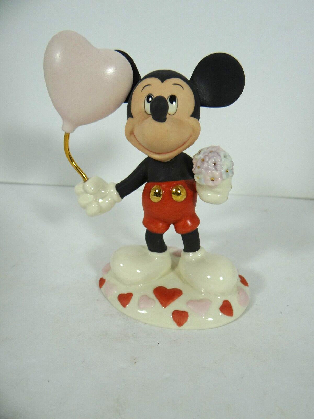 Lenox Disney Be My Valentine Mickey Figurine Anniversary Valentines