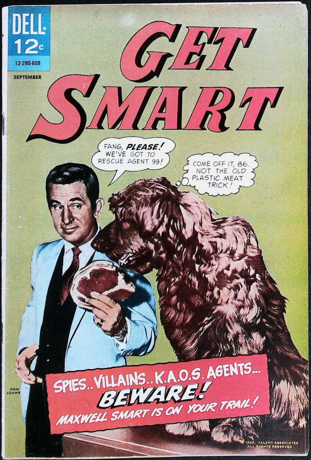 Get Smart #2 (1966) Silver Age - Centerfold Is Detached