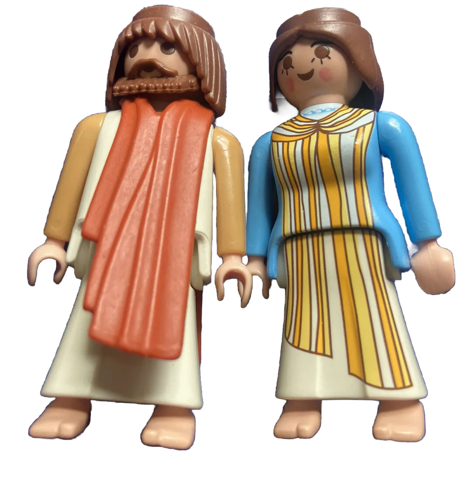 Playmobil  Set #5179 Mary And Joseph 3” Figures ONLY Nativity Christmas Story