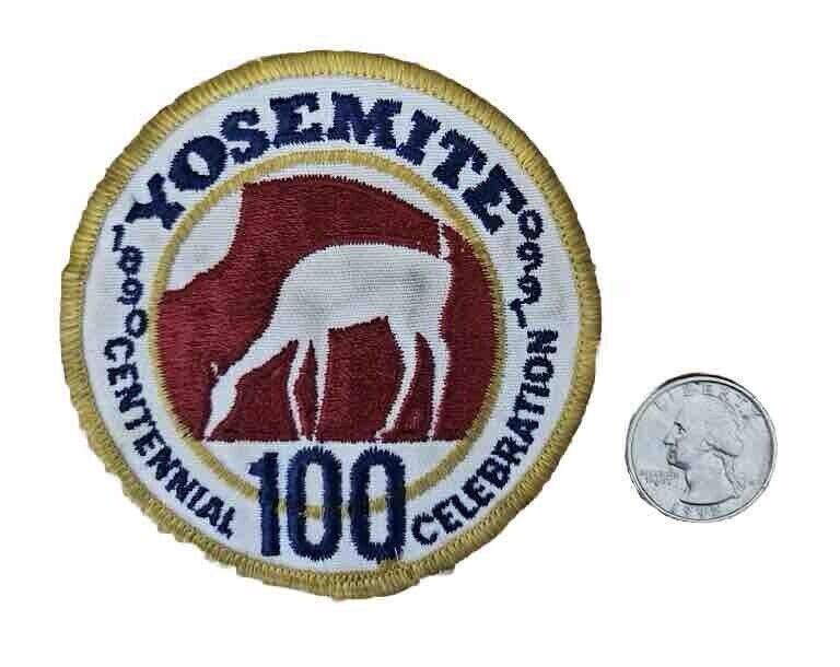 Vintage Yosemite Centennial Celebration 1890-1990 Patch 3