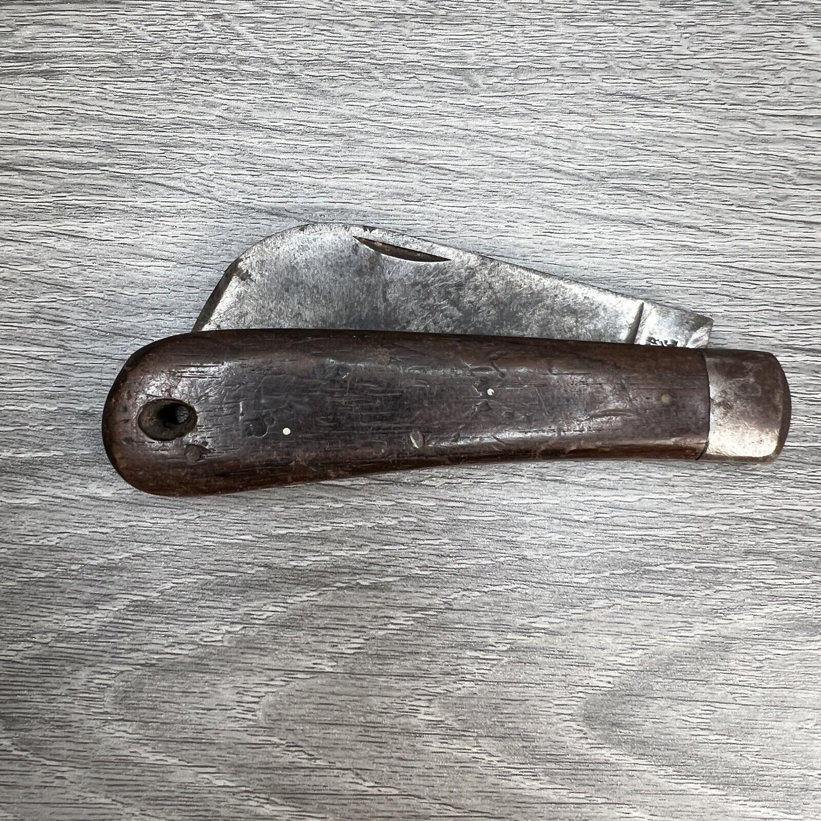 Vintage Kutmaster Pocket Knife Utica New York Single Blade Needs Sharpening