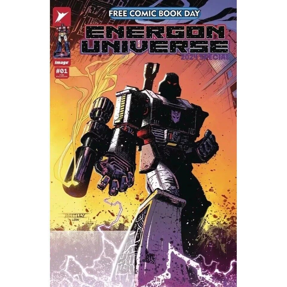 Energon Universe Special FCBD 2024 One Shot Variant Image Comics Presale 4/17