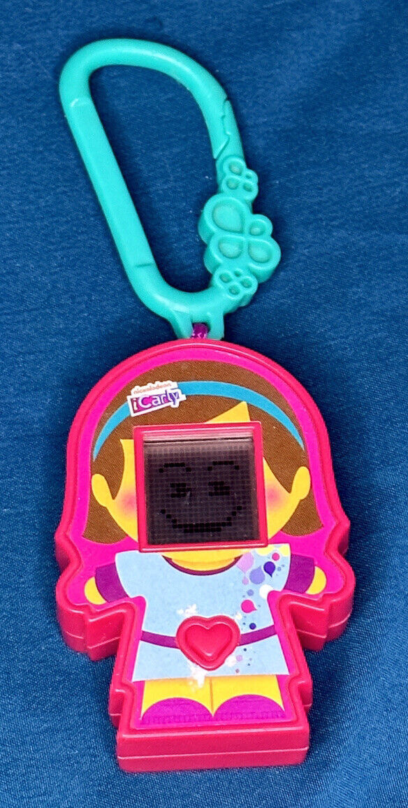 Keychain iCarly Key Chain McDonald’s 2010 Digital Toy Viacom Nickelodeon Working