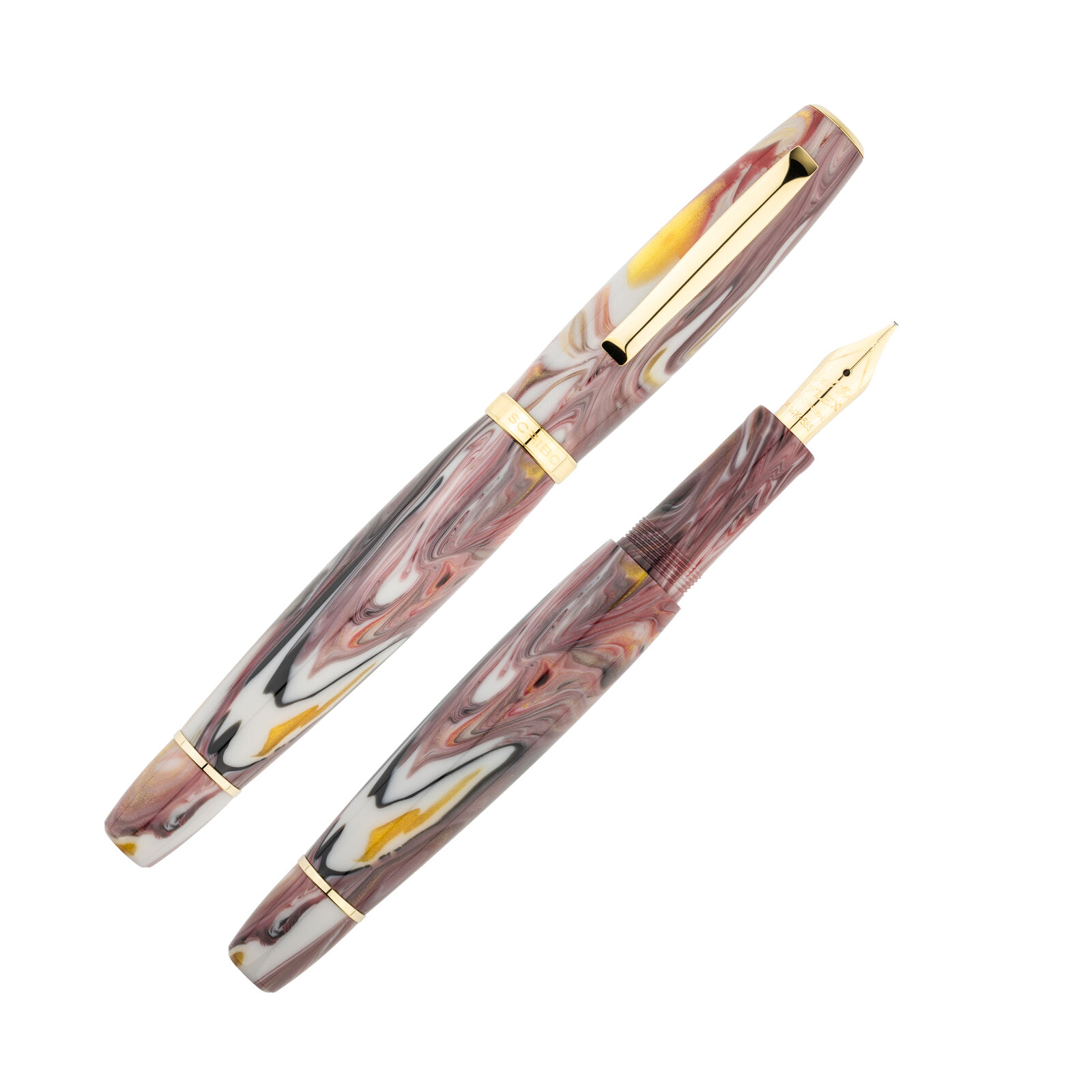Scribo La Dotta Fountain Pen in Orefici - Extra Extra Fine 18kt Gold Nib - NEW